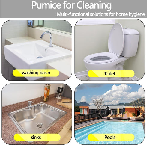 Pumice Stone for Pool Tile Cleaning - Pool Pumice Stone for Cleaning Tiles Tile Cleaning Pumice Stone for Pool and Spa Tile, Grout and Concrete Cl...