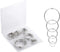 Mr. Pen- Binder Rings, Loose Leaf Binder Ring, 36pc, Assorted Sizes, Book Binder Rings, Ring Binder Clips, Metal Rings for Index Cards, Rings for ...