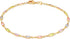 Barzel 18K Gold Plated Baguette Multi Stone Crystal Bracelet For Women, 7.5 Inches - Made In Brazil...