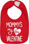 Aiden's Corner Handmade Cute Baby Holiday Valentine Bibs - Boy Girl Love Mommy First Valentine's Day Bib...