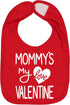 Aiden's Corner Handmade Cute Baby Holiday Valentine Bibs - Boy Girl Love Mommy First Valentine's Day Bib...