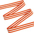 Morex Ribbon Striped Polyester Grosgrain Ribbon, Party Decorations, Gift Wrapping, Fun Patterns, 7/8" by 20 yd., Orange...