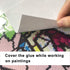 100 Pieces Painting Release Paper Non-Stick Release Double-Sided Painting Cover Replacement Paper, 5.9 x 3.9 inch/15 x 10 cm...