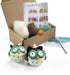 Woolbuddy Owl Needle Felting Kit for Beginners – DIY Animal Craft Kit with Wool, Needles & Photo Instructions – Fun Project for Adults & Kids...