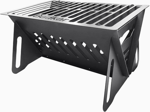 Charcoal Grill, Small BBQ Grill Portable Lightweight smoker Grill, Barbecue Grill desk Tabletop Outdoor Grill for Camping Picnics Garden Beach Par...