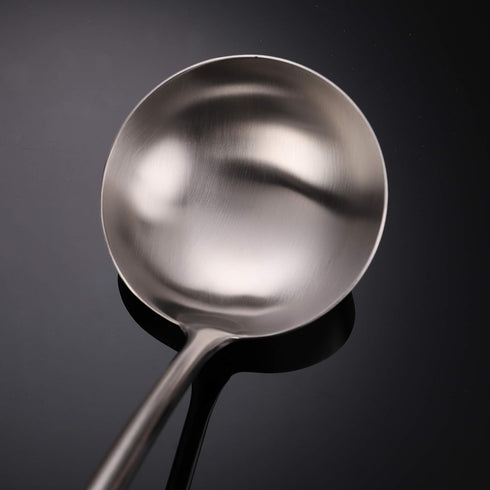 FJNATINH Wok Spatula and Soup Ladle Set - 304 Stainless Steel Wok Utensil Tools Set, 2 Pieces All Metal Cooking Kitchen Utensils,Chinese Wok Acces...