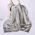 27.5”Silk Feeling Scarf Medium Square Head Scarves - 3PCS Satin Head Scarf Hair Wrap Neck Scarf for Women...