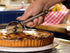 Roesle 12718 Stainless Steel Round-Handle Pizza Cutter Wheel with Thumb Leverage 7.9 in....