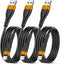 OIITH MFi Certified for iPhone Charger Cable 3 Pack 3 Ft, for Lightning Charging Cord, Fast 2.4A for iPhone USB Cord Compatible with iPhone12/11/X...