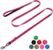 Hyhug Pets Premium Upgraded Adjustable Between 4 Feet and 6 Feet Leash with Durable Nylon and Super Soft Neoprene lined Handle for Young Dogs Dail...
