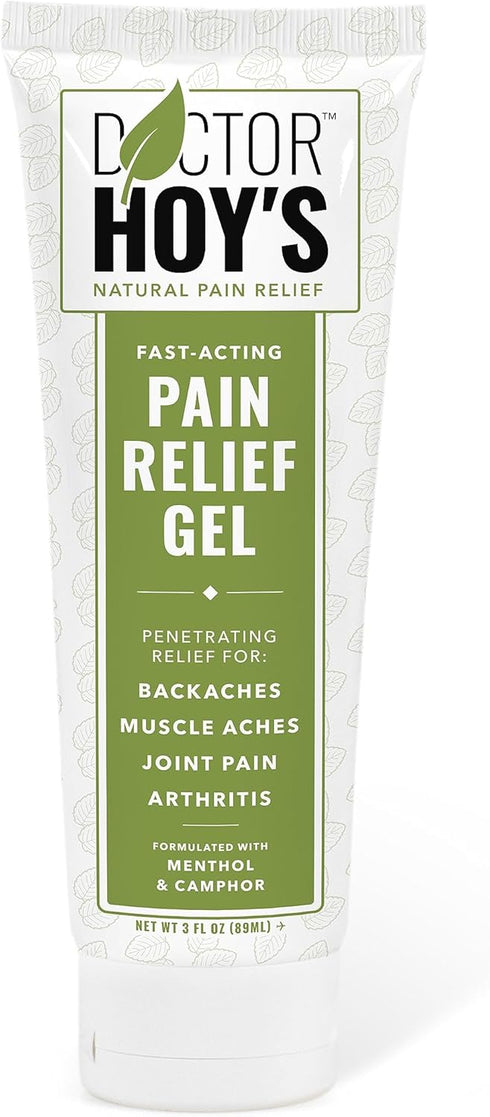 DOCTOR HOY'S Natural Pain Relief Gel, Topical Arnica Anti-Inflammatory Gel for Arthritis, Joint Pain, and Muscle Strains - Clean, safe and effecti...