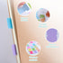 240 Pcs Sticky Index Tabs, 20 Sheets in 12 Colors Writable and Repositionable File Tabs Flags, Page Markers Labels, Index Classification Label for...