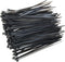 URBEST 100 Pcs Self Locking Wire Cable Zip, Tie Fasten Wrap 4 Inch Nylon Zip Tie (4 INCH, Black)...