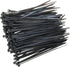 URBEST 100 Pcs Self Locking Wire Cable Zip, Tie Fasten Wrap 4 Inch Nylon Zip Tie (4 INCH, Black)...