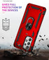 Military Grade Drop Impact for Samsung Galaxy A53 5G Case Galaxy A53 Case 360 Metal Rotating Ring Kickstand Holder Armor Heavy Duty Shockproof Cas...
