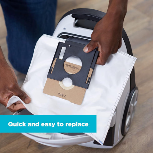 Simplicity Vacuums SZH-6 Jill Canister Vacuum Replacement Bags with Certified Hepa Media, Fits with Simplicity Jill, Jack, and Snap Bagged Vacuum ...