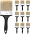 10 Ea 4 Inch Paint Brushes, Home Wall Trim House Paintbrush Bulk with Treated Plastic Handle, Cheap Paint Brushes for Wall Decor...