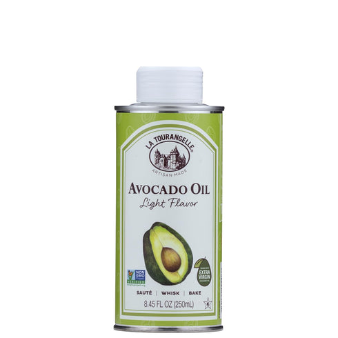 La Tourangelle, Avocado Oil, Handcrafted from Premium Avocados, Great for Cooking, as Butter Substitute, and for Skin and Hair, 8.45 fl oz...