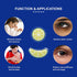 Gel Ice Pack Reusable Cooling Eye Pads and Under Patches,Eye Hot Cold Treatment for Redness,Pain Relief Relax...