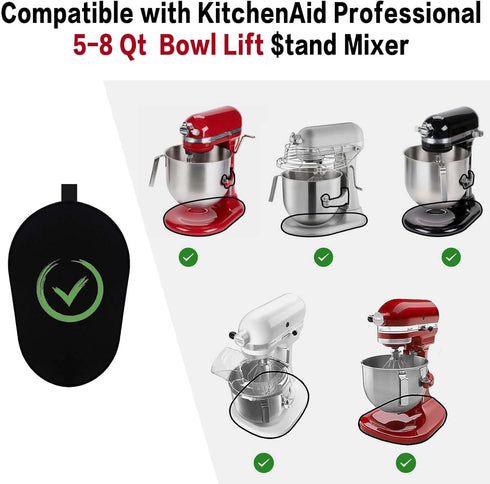 Mixer Sliding Mat for Kitchenaid 6/7/8 Quart Stand Mixer, Slider Mat Compatible with 5-8 Qt Kitchenaid Mixer Accessories...