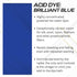 Jacquard Acid Dye 1/2oz Jar Brilliant Blue - Acid Dye for Wool, Silk, Alpaca, Feathers, Cosplay Wigs and Nylon - Powder Wool Dye for Full Coverage...