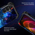 Miqala for Galaxy A15 5G Case,Glow in The Dark Three Layer Heavy Duty Shockproof Full Body Protection Hard Plastic Bumper+Soft Silicone Protective...