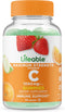 Lifeable Vitamin C - Great Tasting Natural Flavor Gummy Supplement - Vegetarian GMO-Free Chewable Vitamins - for Immune Support - 90 Gummies (1050...