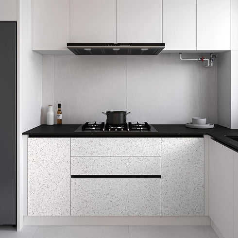 Decoroom Marble Contact Paper for Countertops, Self Adhesive Waterproof Granite Marble Wallpaper, Peel and Stick Countertops for Cabinets Kitchen ...