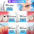 G.CATACC Dental Tools, Dental Pick Teeth Cleaning Tools Hygiene Kit, Plaque Remover for Teeth, Professional Stainless Steel Tooth Scraper Plaque T...