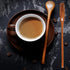 Wooden Spoons Long Handle Wooden Coffee Spoons Tea spoon Wooden Mixing Honey Spoon Handmade Wood Stirring Spoon for Kitchen Cooking Utensils(9PCS)...