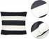4 Pack Waterproof Pillow Covers Outdoor Throw Pillowcases Decorative Garden Cushion Case for Home Garden Patio Couch Balcony Striped (20 * 20 inch...