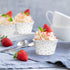 Candy White Cupcake Liners - Gifbera Standard Baking Cups Odorless Greaseproof Paper Muffin Wrappers, Pack of 200...