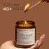 Sweet Water Decor Hello Pumpkin Soy Candle | Pumpkin, Warm Spices, Vanilla, and Whipped Cream Fall Scented Candles for Home | 9oz Amber Jar with B...
