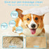GJEASE Pet Cleaning Bathing Wipe Gloves for Dogs & Cats,Extra Thick Nourish Fur Grooming Wipe Gloves for Face and Paws & Butt,Pet Wipe Gloves Clea...