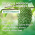 Soursop Graviola Gummies - 1800mg Soursop Leaves Extract Gummies with 200mg Sea Moss Extract for Antioxidant, Cell Support & Regeneration, Immune ...