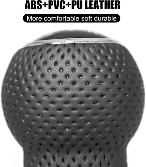 Universal Shift Knob 6 Speed Manual Gearbox Shift Knobs Fit for Most Car Transport Vehicles?Round Head R Up?...