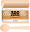 Disposable Small Wooden Spoon 3.9 inch– (Pack of 300) Mini Wooden Spoons, Biodegradable Sample Spoons...