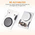 Adviace Magnetic Automatic Thermostat Sensor Switch with High temperature Rated Wiring for Fireplace and Stove Blower Fan Kit Applications, Automa...