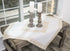 Linens, Art and Things Neutral Earth Tones Greek Key, Square Table Topper, Dresser Scarf, Small Tablecloth (34Wx34L)...