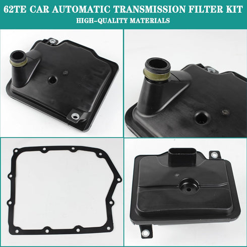 62TE Automatic Transmission Filter Kit Compatible with Dodge Avenger Grand Caravan Journey Chrysler Pacifica Sebring 200 Town and Country Ram C/V ...