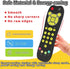 Baby TV Remote Toy, Toddlers Remote Control Toy Kids Realistic Play Remote Early Educational Baby Musical Toys with Light and Sound English French...