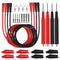 DIANN 2 Sets 16 in 1 Multimeter Test Leads Kit Digital Probes & Leads Set with Replaceable Testing Pen Test Hook Alligator Clips Banana Plug Measu...