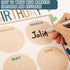 Happy Birthday Chart for Classroom, 2Pcs Boho Birthday Poster Decoration 17’’ x 12’’ Boho Birthday Cake Calendar Cutouts for School Bulletin Board...