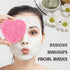 60-Count Compressed Facial Sponges, 100% Natural Cosmetic Spa Sponges for Facial Cleansing, Exfoliating Mask (Pink Heart)...
