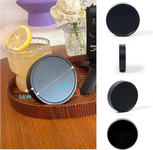 Lens Cap for Fujifilm Instax Mini 99 Instant Camera, Mini Accessories for Fuji Instax Mini 99 Lens Cap, Mini Photo Album, Photo Border Stickers (N...