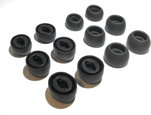 Samsung Galaxy Buds Pro Replacement Earbud Tips Headphones Ear Tips, 6 Pairs Small, Medium and, Large (Black)...