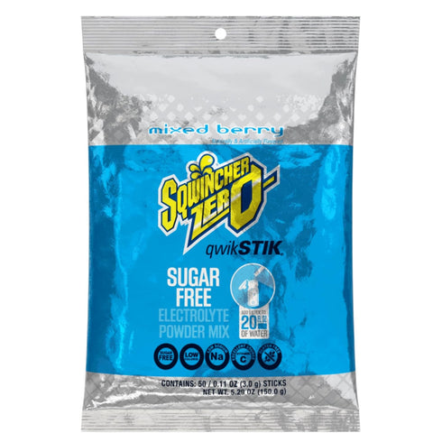 Sqwincher Drink Activity 20Oz Yield Mixed Berry Zero Powdered -1 Pack of 50...
