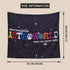 Astronomical World Funny Black Flags Tapestry Wish You Were Here 4.3x5 Feet Flag Banner - Unique Black and White Home Decor for College Dorm Room,...