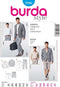 BURDA STYLE 7046 MEN'S SUIT - JACKET, SHORTS & PANTS SEWING PATTERN MEN'S SIZES: 34 36 38 40 42 44...