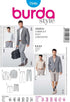 BURDA STYLE 7046 MEN'S SUIT - JACKET, SHORTS & PANTS SEWING PATTERN MEN'S SIZES: 34 36 38 40 42 44...